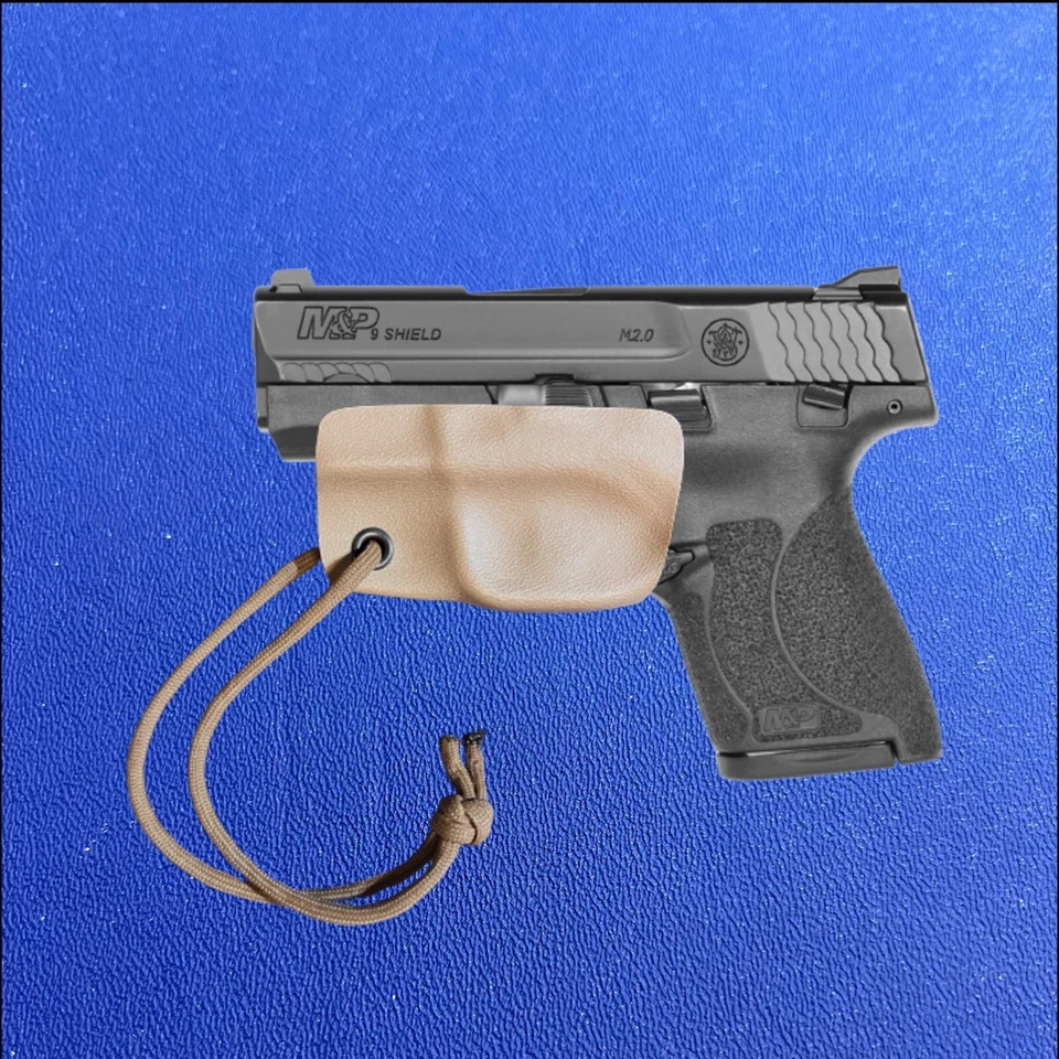 Protector de gatillo Kydex S&W M&P Shield 9 mm con Paracord tipo III 550 (elige color) Foto 1 de 2