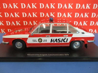 Die cast 1/18 Modellino Auto Pompieri Tatra 613 Fire Brigade Czechslovakia 1979 - Immagine 1 di 4