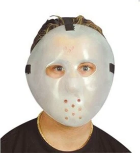 Glow in the Dark Plastic Jason Hockey Mask - Picture 1 of 1