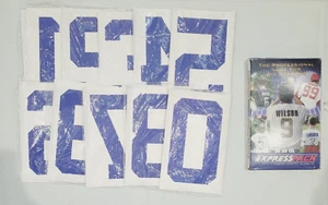 Stahls' Transfer Express Pack 8" Numbers ROYAL BLUE Screen Printing Champs - Picture 1 of 3