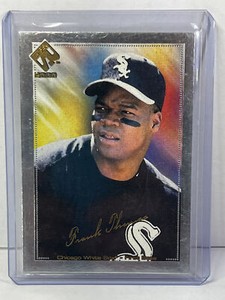 2000 Pacific Private Stock Silver Portraits /199 Frank Thomas #32 HOF