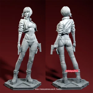 Unpainted 1/43 1/64 1/87 Anime Girl Scene Miniature Figures Doll For Cars Model - Photo 1 sur 4