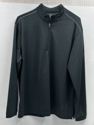 Pullover grande de rendimiento atlético de golf con cremallera 1/4 Pebble Beach para hombre Foto 1 de 4