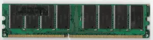 ELPIDA 1GB PC-3200 400MHZ 64X8 CL3 184-PIN 2RX8 2.5V DDR MEMORY - Picture 1 of 2