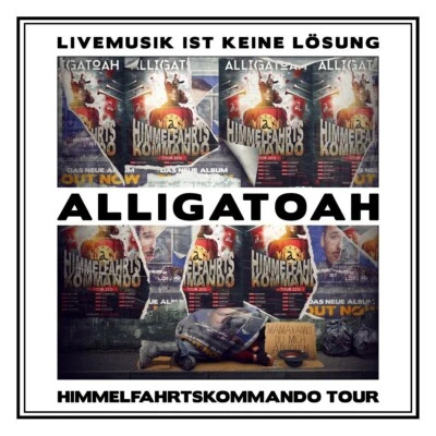 ALLIGATOAH- LIVEMUSIK IST KEINE LÖSUNG - HIMMELFAHRTSKOMMANDO JEWELCASE 2CD NEW - Imagem 1 de 2