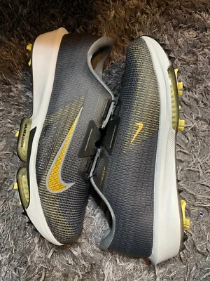 Zapatos de golf Nike 13 Infinity Tour BOA 2 anchos negros/grises/dorados para hombre FN6730-003 Foto 1 de 4