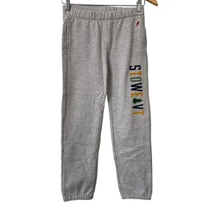League 91 Youth Essential Pant Sweatpants Kids Medium Stowe Vermont Relaxed NEW - Picture 1 of 7