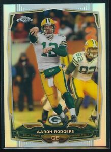 Aaron Rodgers 2014 Topps Chrome Refractor