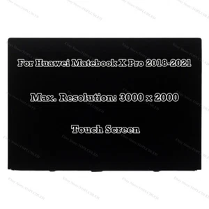 13,9"LCD Bildschirm Ersatz Für Huawei Matebook X Pro 2018-2021 MACH-W19 MACH-W29 - Bild 1 von 10