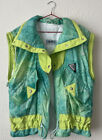 80S Vintage Mens M Green Ski Vest Activewear Puffer Gilet Bodywarmer Insulated