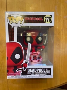 Funko Pop! Vinilo: Marvel - Deadpool in Cake #776 - Imagen 1 de 4