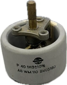 Vishay P 40 1K 10% Hochlast-Drahtpotentiometer A8 WM110 BV05180 - Bild 1 von 2