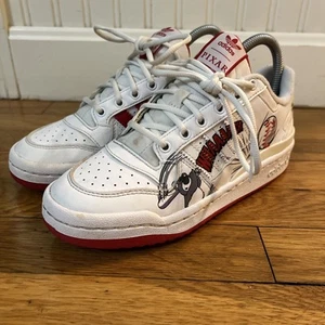 Adidas Mens Disney Pixar X Forum Low White Red W/Graphics Sneaker Shoes Size 5 - Picture 1 of 10
