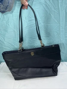 Tommy Hilfiger Leather Exterior Black Bags & Handbags for Women - Afbeelding 1 van 4