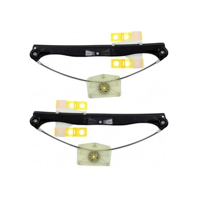 For Audi A3/A3 Quattro Window Regulator 2006-2013 Driver and Passenger Side Pair - Imagem 1 de 4