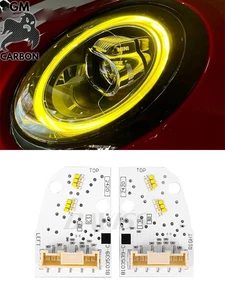 Mini Cooper F54 F55 F56 F57 CSL gelb DRL Bretter - Bild 1 von 7