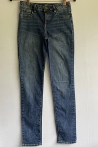 GAP Jeans girl 16 slim hi rise super skinny stretch adjustable waistband - Picture 1 of 8