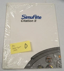 SimuFlite Citation II Poster 24"in X 36"in Sealed NEW C243 - Picture 1 of 3