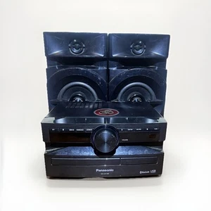 Panasonic SA-UX100 Bluetooth Stereo & Speakers CD, Radio, USB. Working, No Cable - Picture 1 of 6