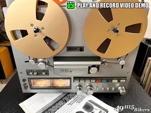 Carrete a carrete estéreo TEAC X-300R compacto 7" reparación automática + garantía de 30 días - Imagen 1 de 16