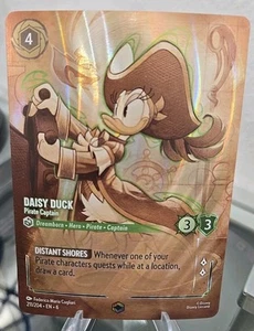Daisy duck DISNEY Lorcana Pirate Captain Enchanted Near Mint - Picture 1 of 2
