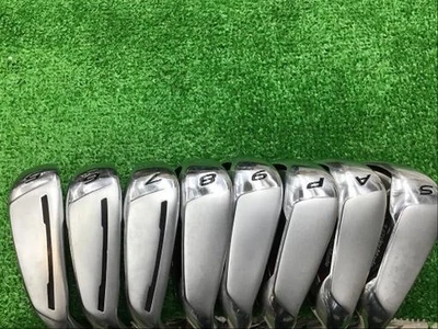 TaylorMade Aeroburner Iron Set 5-9,Pw,Aw,Sw 8pc Flex Stiff KBS C-Taper 90 Steel - Image 1 of 4