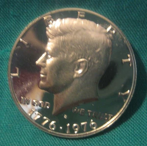 Medio dólar bicentenario Kennedy 1976-S 40 % plata prueba-#89 - Imagen 1 de 2
