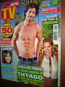 Dipiù Tv.THYAGO ALVES,BRUNO CABRERIZO,NATALIA TITOVA,NINO FRASSICA,ANDRES GIL - Bild 1 von 1