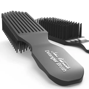 Black Detangler Brush by Felicia Leatherwood - for Kinky, Curly, Wavy 4C - Picture 1 of 12