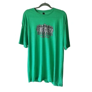 Women's XL T Tee Shirt USAF Air Museum Astronauts The Right Stuff Green Aviation - Picture 1 of 11