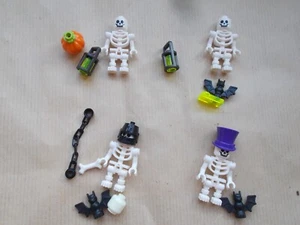 NEW LEGO HALLOWEEN HARRY POTTER SKELETONS LANTERN BAT PUMPKIN KNIGTHS HELMET PK - Picture 1 of 11