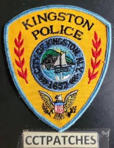KINGSTON, NEW YORK POLIZEI SCHULTERAUFNÄHER - Bild 1 von 2
