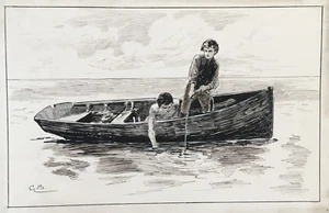 Book Illus. Gordon Browne (son of Phiz Charles Dickens) Provenance Chris Beetles - Picture 1 of 7