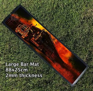 Road train truck prime mover cattle crates Bar Mat Runner - Picture 1 of 9
