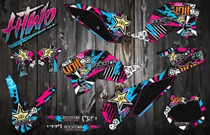 KTM GRAPHICS 125 250 350 450 SX SXF EXC EXC-F 2007-2010 DECAL KIT MX STICKERS - Picture 1 of 1