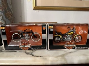 Harley Davidson 1:18 Maisto Die Cast Metal Replica 2000 Series 7 (2) - Picture 1 of 4