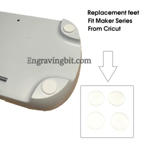 Almohadillas de goma de repuesto para pies de cortador Cricut Maker - Imagen 1 de 2