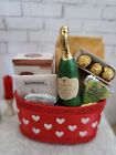 1/6 Dollhouse Miniature Valentine's Day Chocolate & Champagne Basket For Barbie 