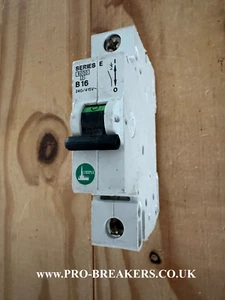 CACERO 16A SERIE E 6KA MCB 1 POLO TIPO B B16 240/415V - Imagen 1 de 4