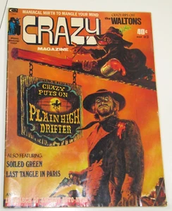 Crazy Magazine #3- Marvel Comic Magazine 1974- VG Condition - Imagen 1 de 3