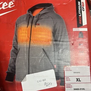 Milwaukee Tool 306G-21XL M12 beheizbares Hoodie-Set - Extra Large GRAU - Bild 1 von 3