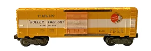 SCARCE PAINTED LIONEL POSTWAR No. 6464-500 "TIMKEN" BOX CAR, TYPE IIB - EXC - Picture 1 of 6