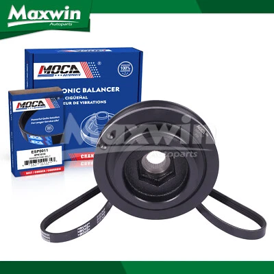 Cinturón Harmonic Balancer Serpentine Fit 2001-2005 Honda Civic 1,7 L 4PK1010 Foto 1 de 4