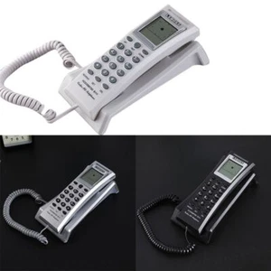 Wand montiert Verdrahtetes Telefon Festnetz Haus telefone Hotel Home Office - Zdjęcie 1 z 14