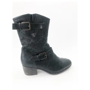 UGG Collection Botas para Mujer Hechas en Italia Informales Botas de Vestir Negras Talla 7.5 ($) - Imagen 1 de 8