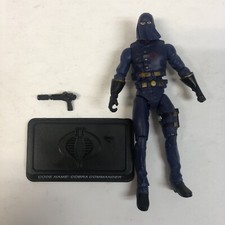 G.I. Joe - 2007 COBRA COMMANDER (V25) 25th Anniversary - Hasbro Complete Mint