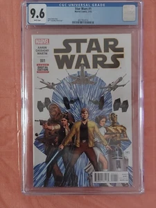 Star Wars #1 CGC 9.6 (Mar 2015, Marvel) Jason Aaron story, John Cassaday cover - Picture 1 of 4