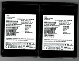 Samsung PM1735 1.6TB SSD U.3-Only MZ-XLJ1T60 MZXLJ1T6HBJR-00AH8 MO001600KWZQP - Picture 1 of 2