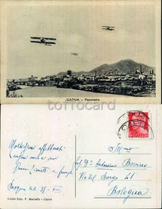 CASERTA PROVINCIA-CAPUA-PANORAMA-AVIAZIONE-C19-69 - Imagen 1 de 1