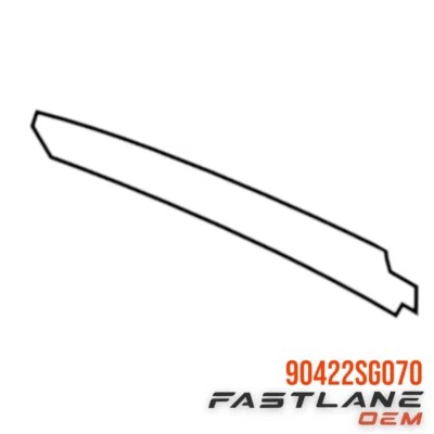 Marco de puerta Subaru Forester 2014-2018 cinta trasera delantera izquierda nuevo OEM 90422SG070 Foto 1 de 4